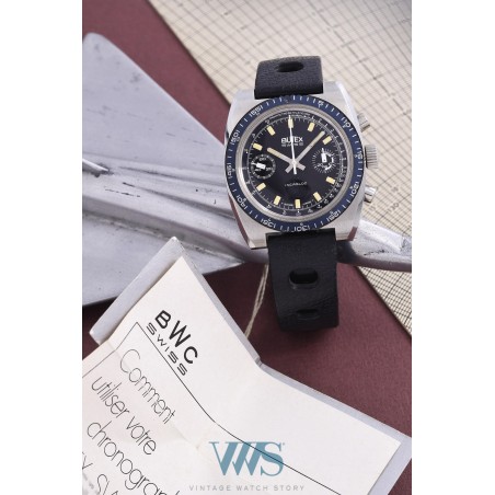 BUTEX by BWC (Chronographe Military - Incabloc 20 ATU / ref. 953011), vers 1972