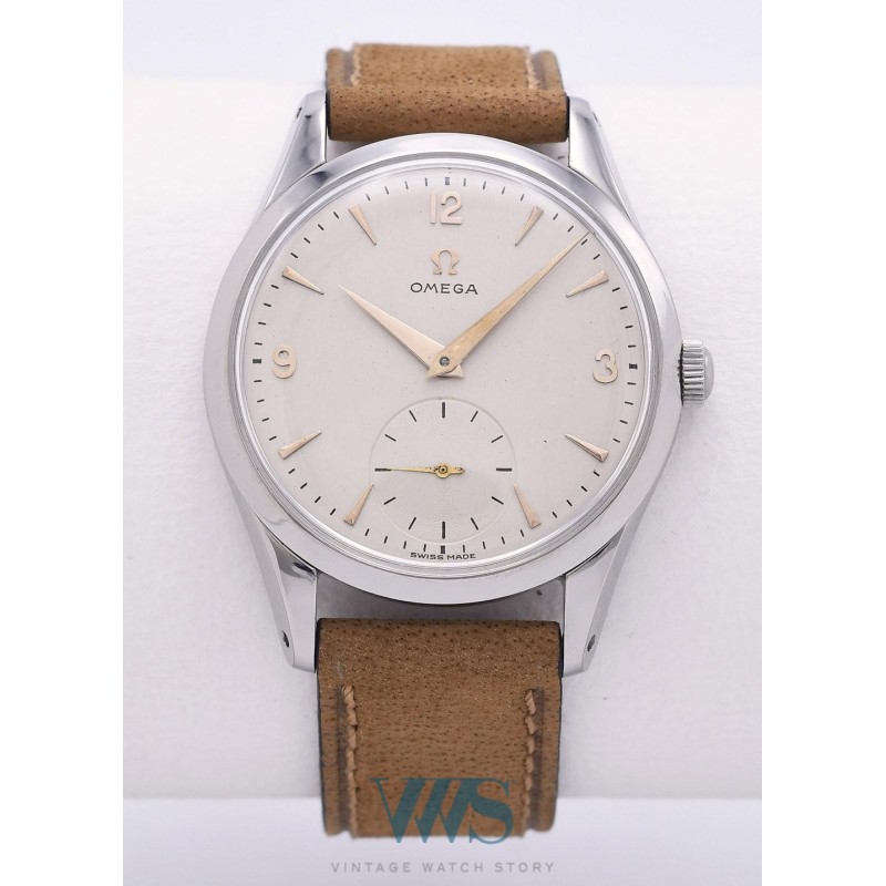OMEGA (Classic Sport / Chiffres Or rose - Petite seconde / ref. 2750-6), vers 1954