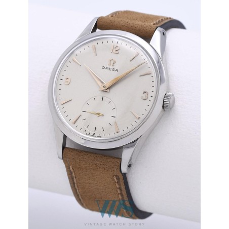 OMEGA (Classic Sport / Chiffres Or rose - Petite seconde / ref. 2750-6), vers 1954