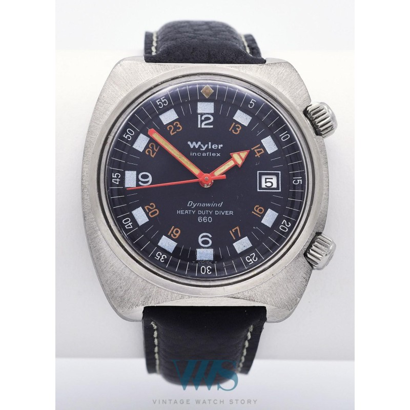 WYLER Vetta (Dynawind Heaty Duty Diver 660 - Super Compressor / ref. 4109D-1338), vers 1969