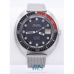 BULOVA (Oceanographer Automatic Snorkel / Pepsi 666 Feet / ref. 714), vers 1970