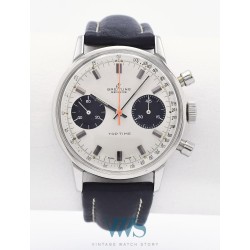 BREITLING (Chronographe Top Time / Trotteuse orange - Panda Silver / Black / ref. 2002-33), vers 1969