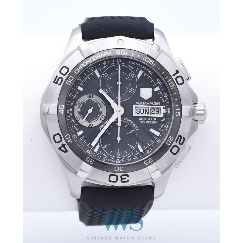 TAG HEUER (Chronographe Aquaracer 300M - Chronomètre Black / ref. CAF2010.FT8011), vers 2016