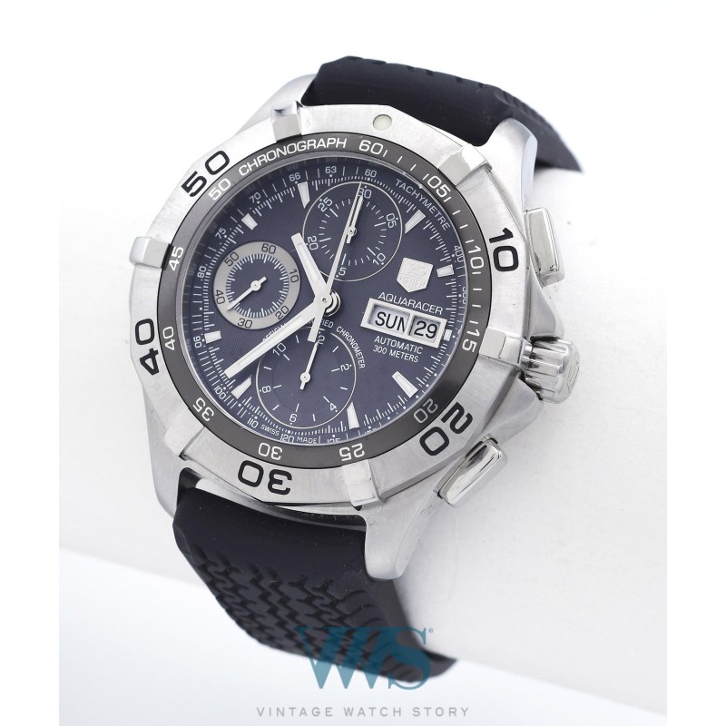 TAG HEUER (Chronographe Aquaracer 300M - Chronomètre Black / ref. CAF2010.FT8011), vers 2016