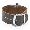 LIP (Design by Roger Tallon - Ecusson Argenté / Bracelet Chocolat / ref. 43314/2), vers 1975/76